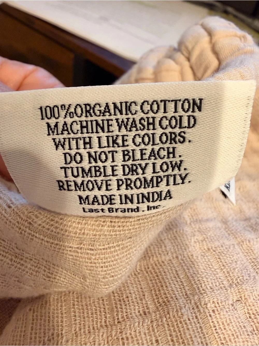 Quince Organic Ribbed Cotton Coverlet